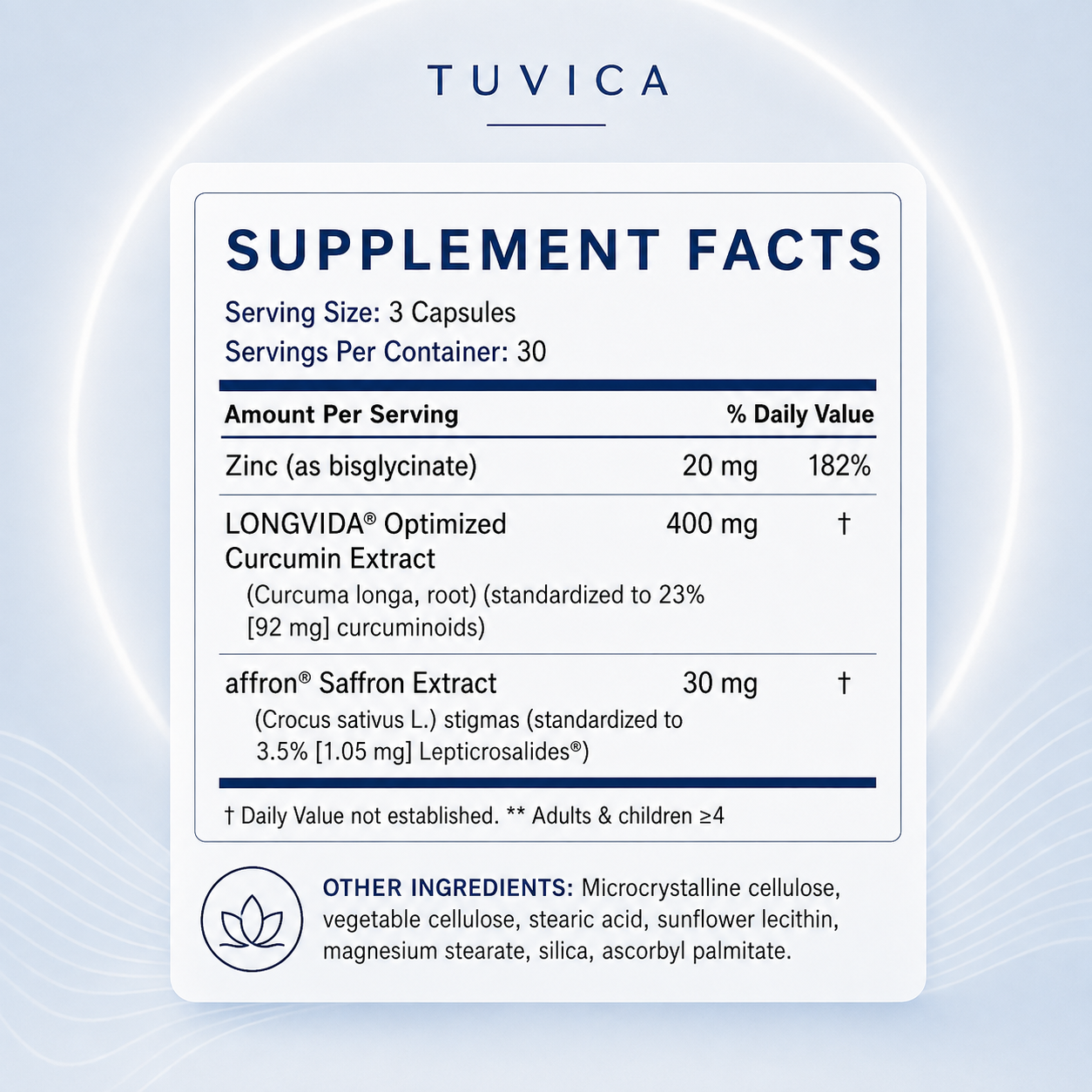 Saffron Extra Powerful 3 in 1 Mood & Stress Support