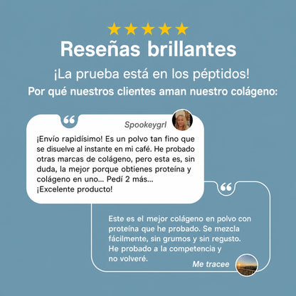 Bio-péptidos de proteína de colágeno