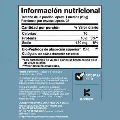 Bio-péptidos de proteína de colágeno